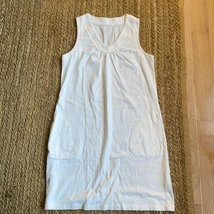 Lands End white cover up